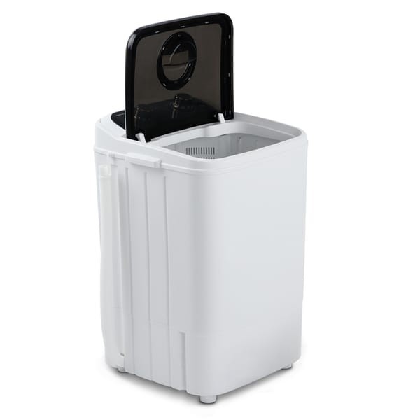 4.6KG Mini Portable Washing Machine - Black 2 In 1 Camping Caravan Spin Dryer — image 4