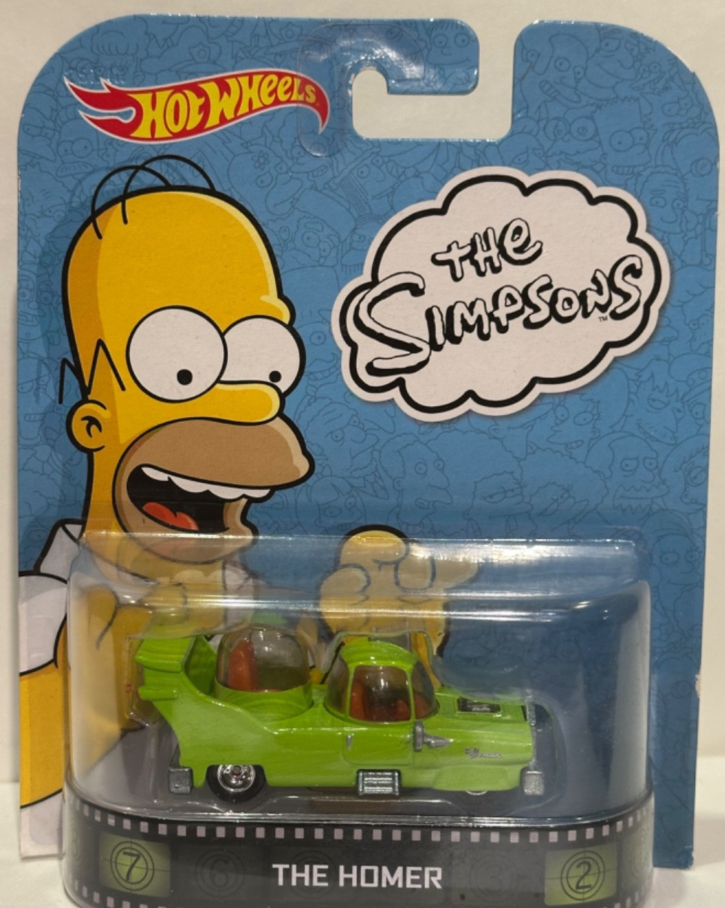 2014 HOT WHEELS ENTERTAINMENT, THE SIMPSOMS, THE HOMER MIX 5