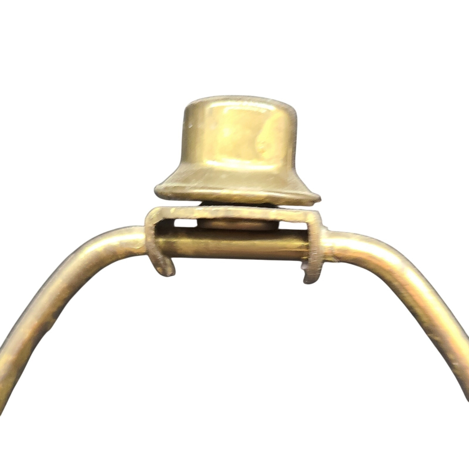 Vintage ALSY Brass Inverted Torch Style COLONNADE 20.5" Table Lamp w/Candle Top