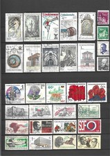 Lot de timbres oblitérés de Tchécoslovaquie
