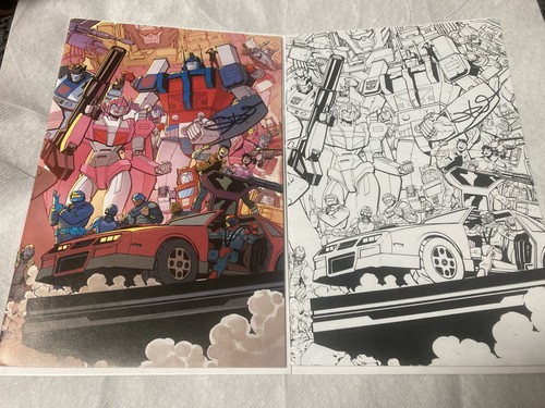 M.A.S.K Vol 3 #1 Tom Reilly & Lucas Cover Y&F,  Dan Watters Signed w/COA, LOT.