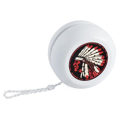 ''Native American Chief Side View'' Retro Style Yo-Yo (YY00050614)