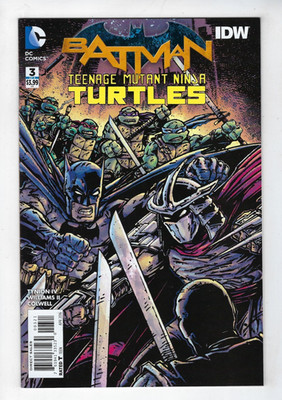Batman/Teenage Mutant Ninja Turtles #3 DC/IDW Kevin Eastman 1:50 Variant 2016 NM