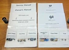 REALISTIC STA-46 rebuild restoration recap service kit fix repair capacitor