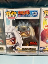 Figura Funko Pop Naruto Shippuden Jiraiya Modo Sabio Exclusiva de Anime AAA