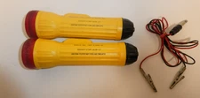 2 VTG Peoples Gas Light & Coke Co. Bright Star Continuity Tester 1618-CT CHICAGO