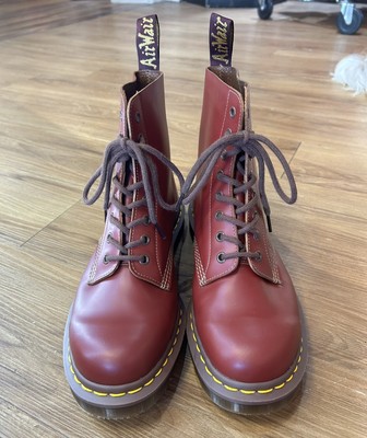 1460 Ox Blood Dr. Martens Ankle Boots Made in England, Sz  display picture 1