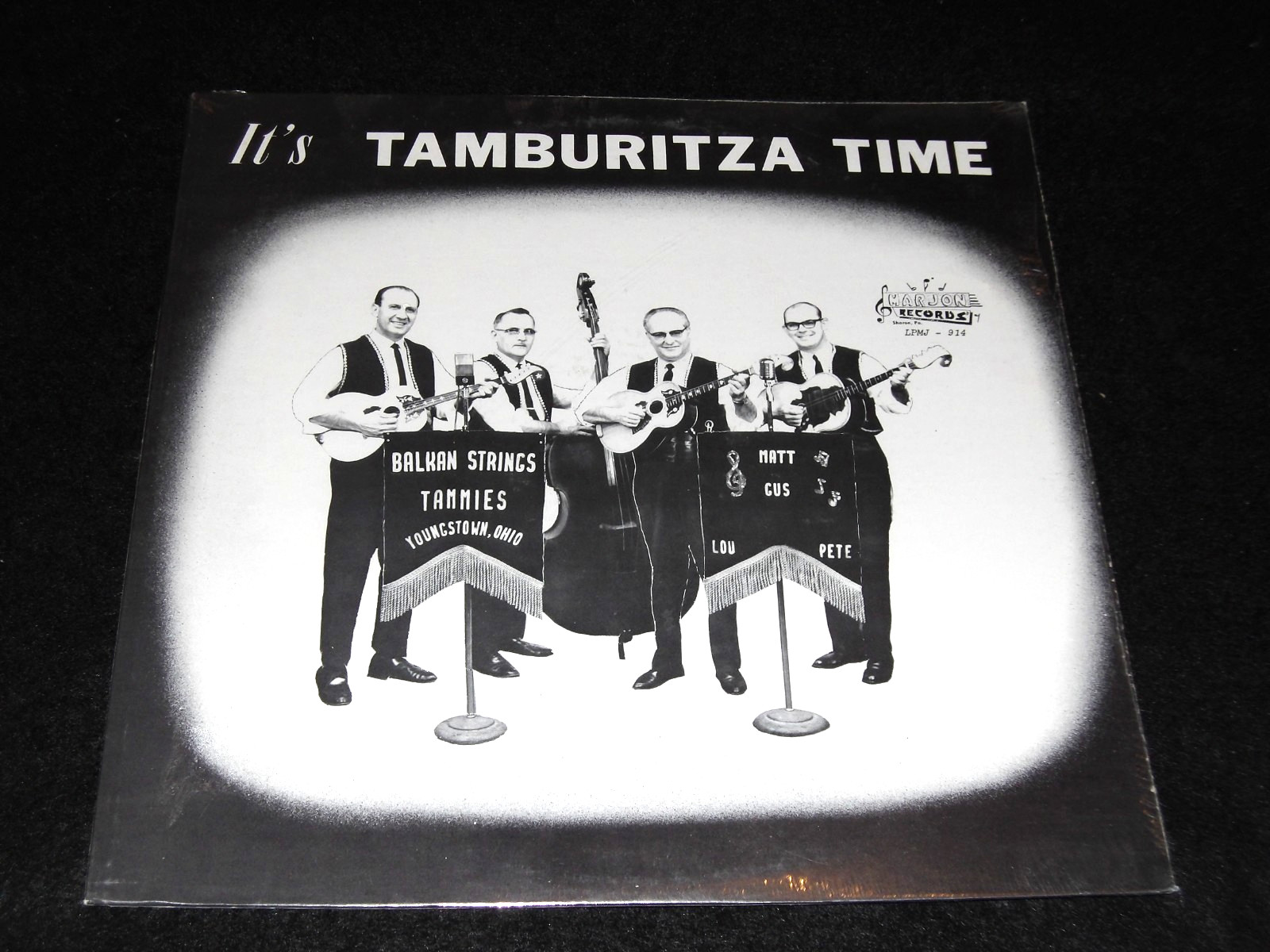 Still Sealed SERBIAN/ Slavic LP It's Tamburitza Time GUS ROGAN's BALKAN STRINGS