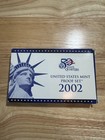 2002 U.S. Mint 10 Coin Clad Proof Set With Box & COA — photo 2