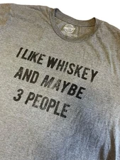 CRAZY DOG Men’s Size L Statement Shirt | Whiskey