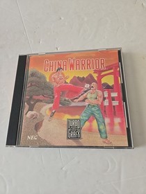 China Warrior Turbografx16 CIB 1989 Complete In Case