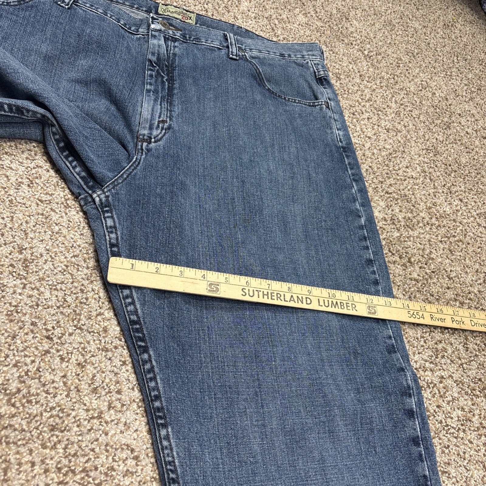 Wrangler 20X No. 33 Extreme Relaxed Fit Denim Jeans Mens 40x34 Fits 38x33 - View 14