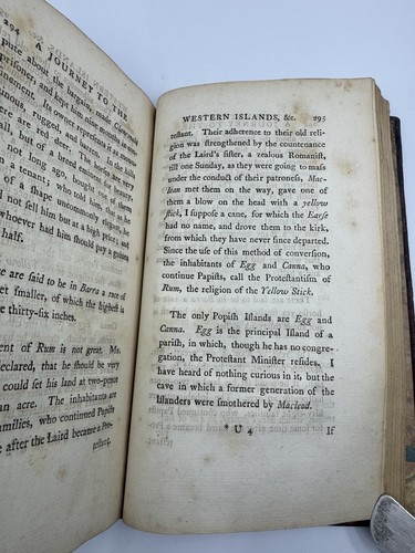 First Edition ‘A Journey to the Western Islands of Scotland’ Samuel Johnson 1775 - Picture 13 of 19