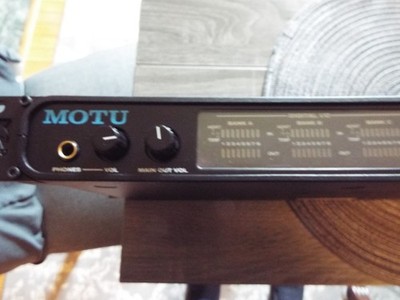 MOTU 2408 MK3 Audio Recording Interface with power cord + Firewire cable