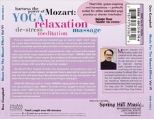 THE MOZART EFFECT: MUSIC FOR YOGA (MORNING, NOON AND NIGHT) NEW CD