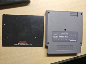 Wild Gunman NES 5 Screw Game & Manual Tested