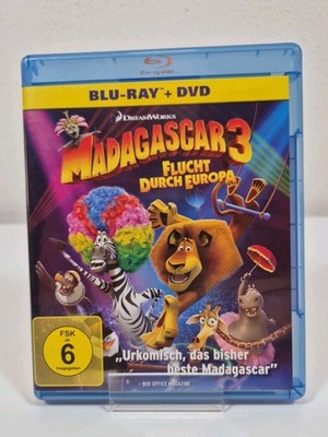 Madagascar 3 - Flucht durch Europa (Blu-ray + DVD)