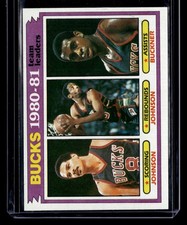 1981-82 Topps #56 Marques Johnson / Mickey Johnson / Quinn Buckner
