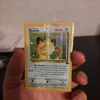 Sealed Pokémon Meowth WOC Promo 10 Holo Swirl Vintage Card