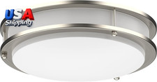 LED Ceiling Light Fixture Flush Mount 4000K Natural Daylight Dimmable Surface M