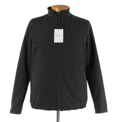 Cardinal of Canada NWT Polyester Blend Bomber Jacket Size Large In Solid Black