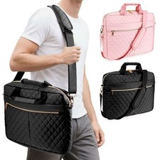Briefcase Laptop Computer Bag Case for 15'' 15.6" 16'' HP/ Lenovo/ Asus/Macbook