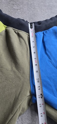 Champion Color Block Reverse Weave Jogginghose Sweatpant Herren M blau grün 30" Schrittlänge - Bild 9 von 17