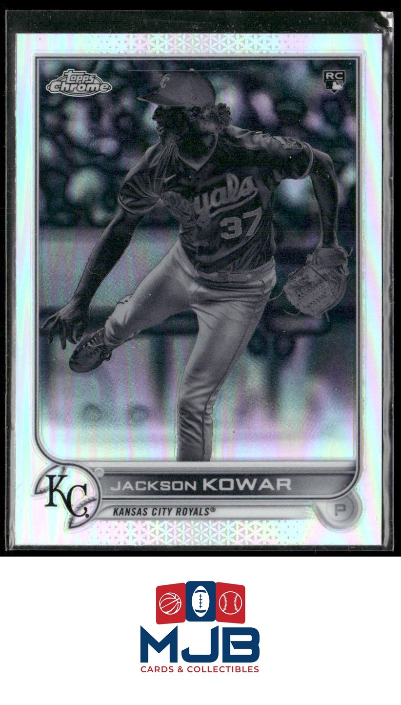 2022 Topps Chrome Jackson Kowar Negative Refractor Rookie #188