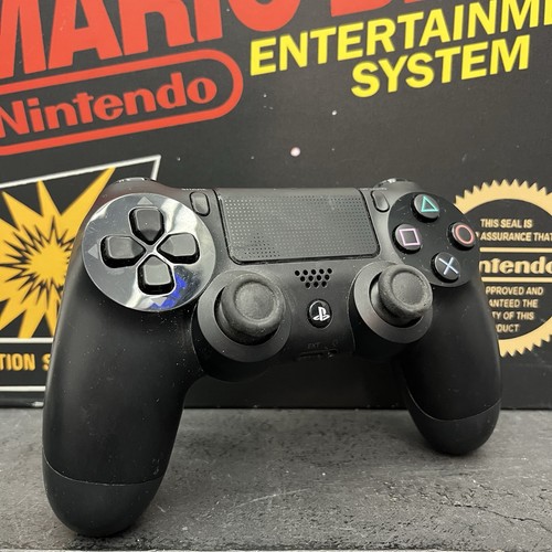Sony Playstation 4 Dualshock 4 Black Controller TESTED FREE TRACKED POSTAGE - Picture 2 of 7