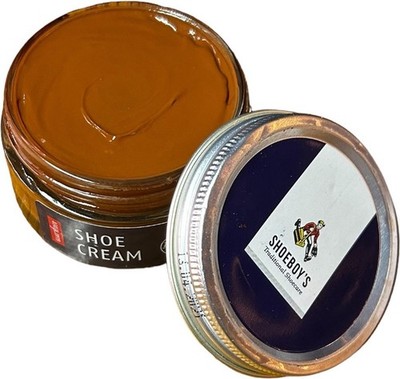 Shoeboy's  Cognac (81) - premium soft wax-based leather shoe cream