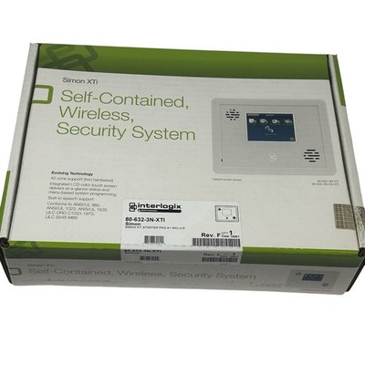 GE INTERLOGIX SIMON XTi Wireless Security System 80-632-3N-XTI NEW