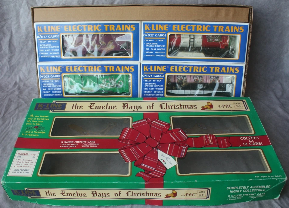 K-LINE  Twelve Days Of Christmas Train Car Set - Image 4 of 4