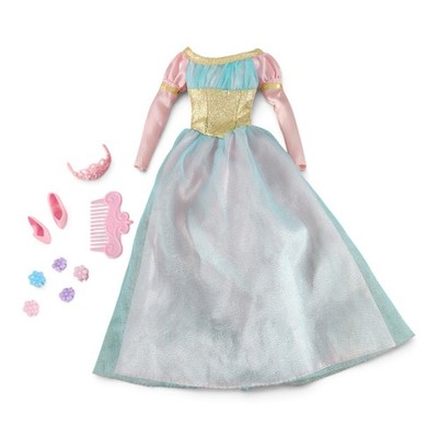 Mattel Barbie als Rapunzel Fashion Pack Geschenkset Kleid & Zubehör