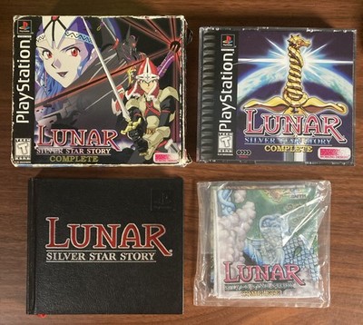 Lunar Silver Star Story Complete PS1 PlayStation 1 CIB Tested Working