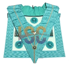 Masonic Regalia Craft Master Masons MM Apron, & Officer Collar