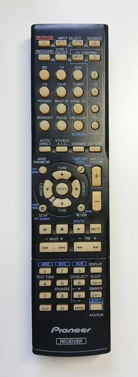Original Pioneer AXD7634 Telecomando Per X-HM20 HM10 Ricevitore