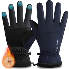 Winter Waterproof Thermal Gloves for Men  Women, Touchscreen, Windproof