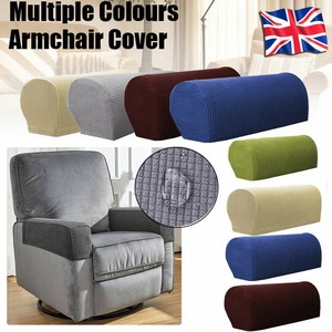 Details About 1 2 3 Pair Pixel Sofa Arm Protectors Armrest Covers Armchair Slipcovers Stretch