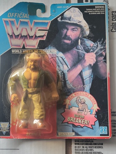 skinner wwe wwf hasbro discolored shell...