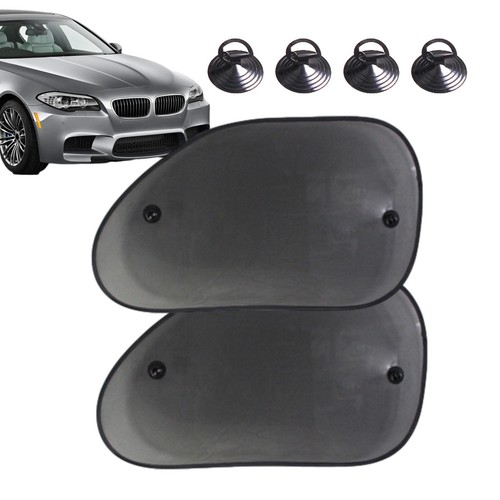 Car Side Window Sun Shade Cover Visor Mesh Shield UV Block Screen