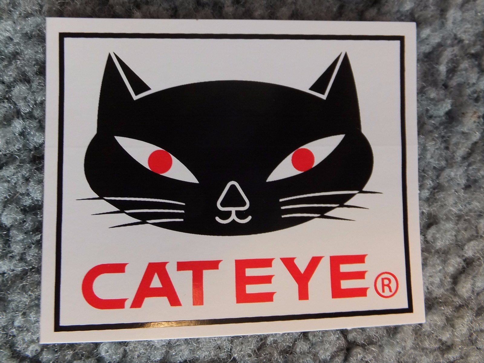 3"  CATEYE Cat Eye Bike Mountain Road Tri Fat Bicycle Ride STICKER DECAL