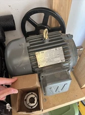 Worldwide Electric T-Frame Motor PEWWE2-18-145T, GP, TEFC, Rigid