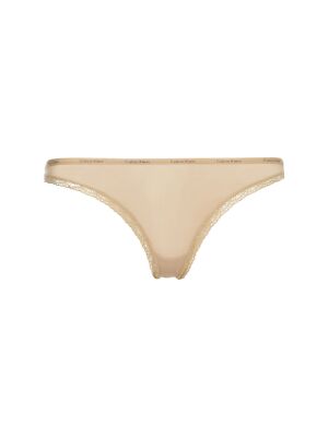 Calvin Klein Damen Unterwäsche Thong XL Hautfarben 0000D3445E1BU