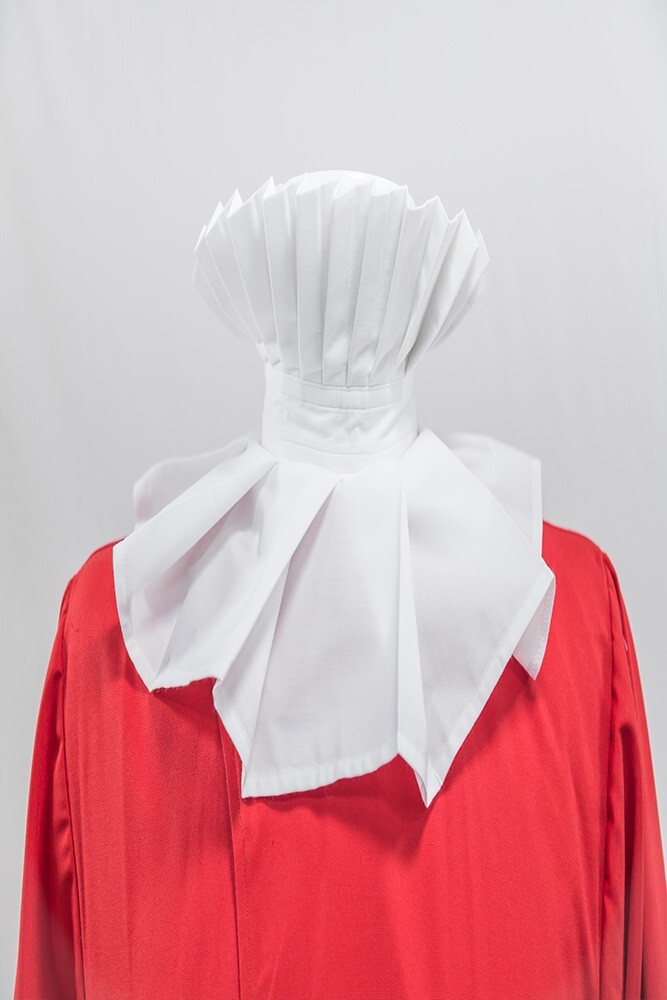 Adults Choristers Ruff Choir Gown White Collar Church Accessory eBay