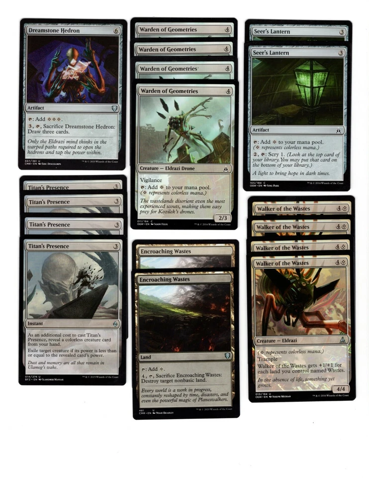 Mighty Eldazi-60 Card MTG Deck-Mythics-Rares-Kozilek-Magic the Gathering-RTP - Image 2 of 4