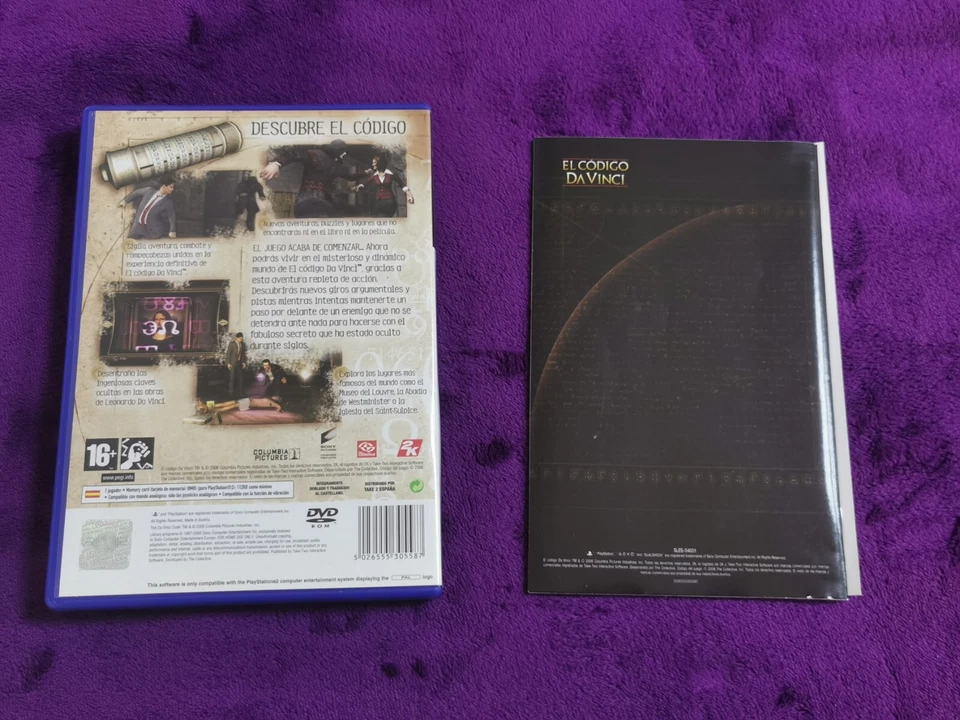 EL CODIGO DA VINCI Pal Esp Buen estado PlayStation Ps2 - Imagen 3 de 4