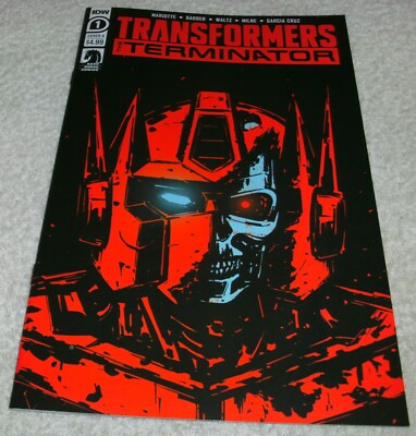 IDW COMICS TRANSFORMERS Vs TERMINATOR # 1 VF+/NM 1st PRINT