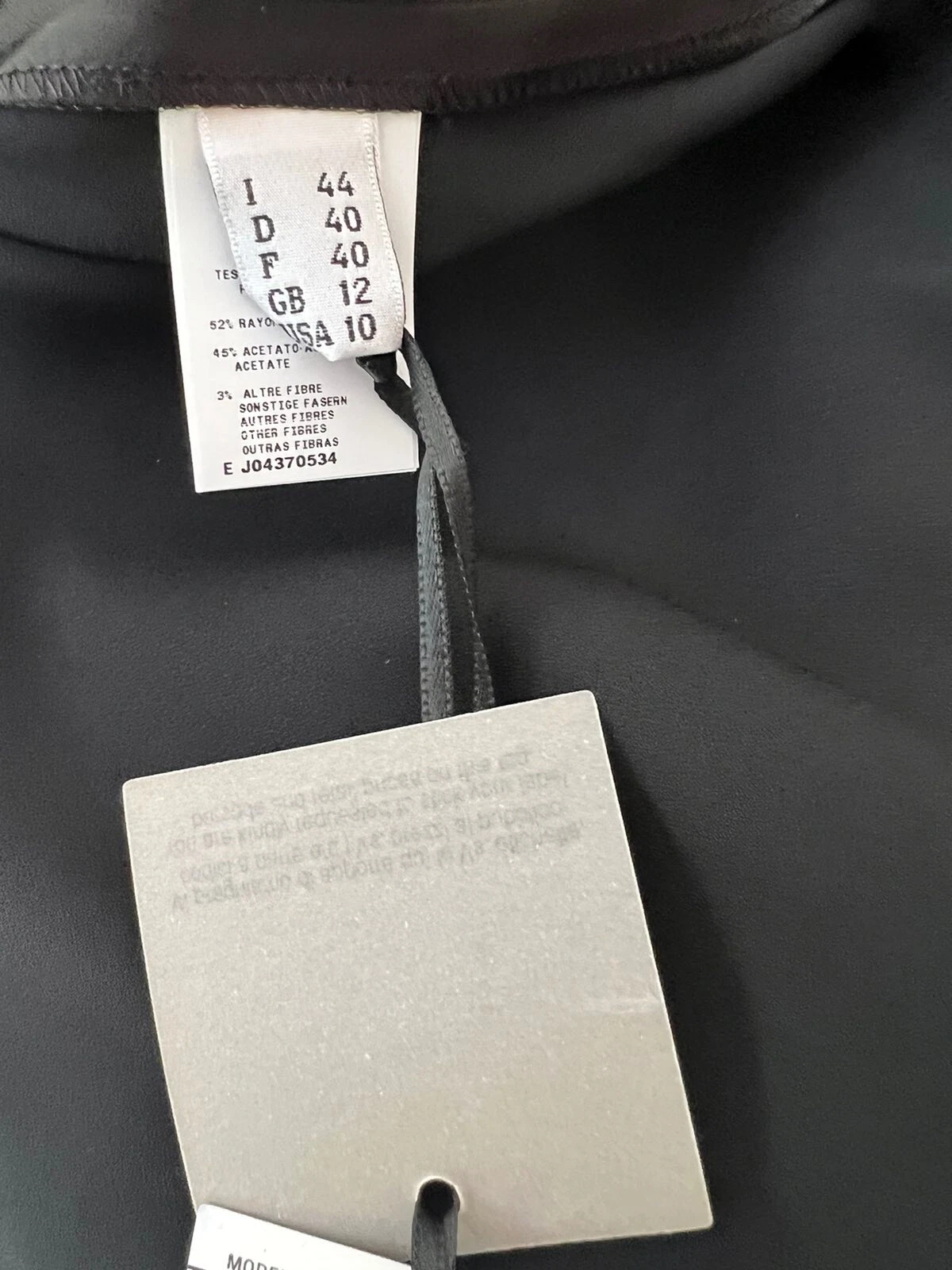 Abito Moschino Couture taglia 12UK