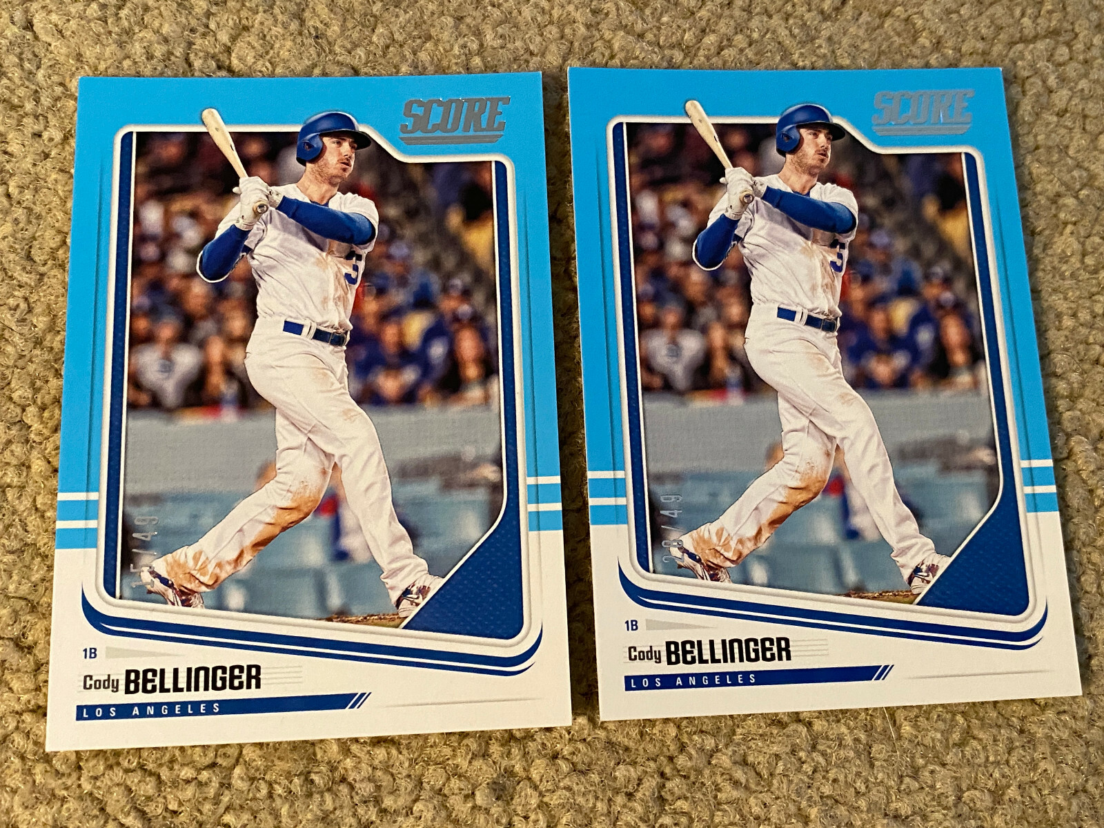 Los Angeles Dodger Baseball Cards