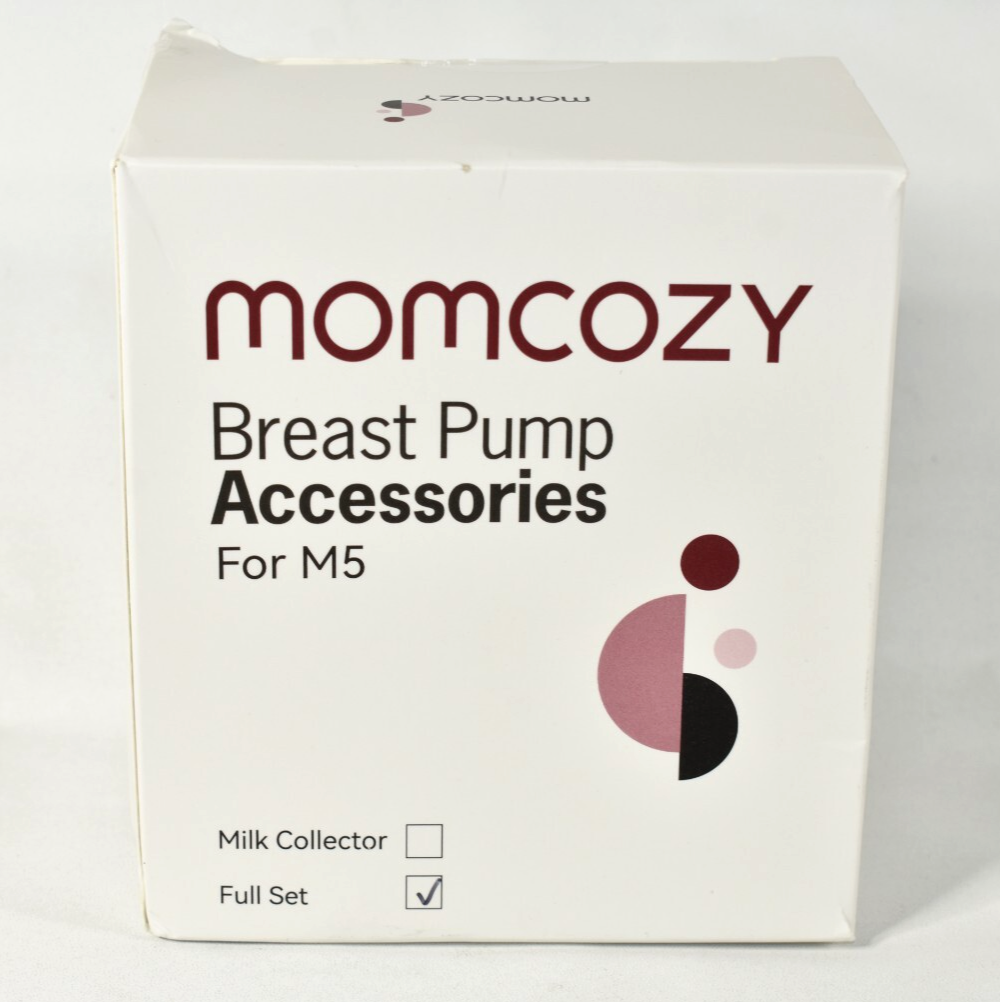 Momcozy M5 Breast Pump Accessories Full Set New Damaged Box-image